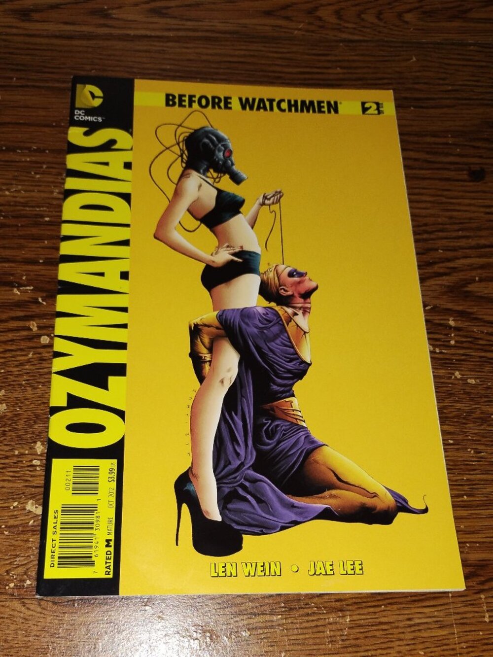 Before Watchmen: Ozymandias #2 (DC Comics, 2013)